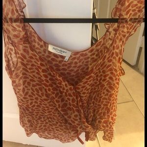Yves saint laurent silk blouse. Worn once.